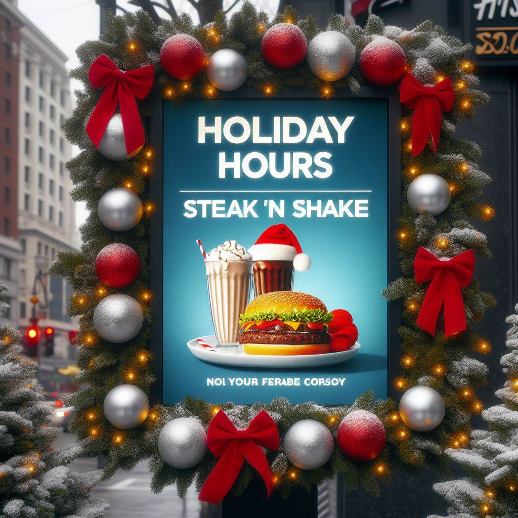 Steak And Shake Holiday Hours OpenClosed
