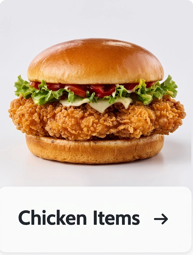 chicken items